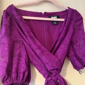 DKNY Women's Vibrant Purple Dress!